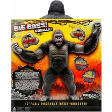 NW NessiWorld 1037113 Primal Clash Büyük Patron Goril 42 cm -