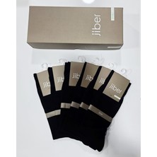 Jiber Erkek Bambu Uzun Çorap 6 Lı Kutu