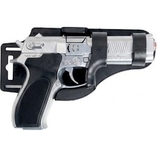 Sayer Focus Bang Oyuncak Kapsül Tabanca SERI:023 Krom