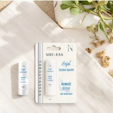 Shiness Doğal Sade Şeffaf Renksiz Yenilebilir Dudak Balmı 5 gr