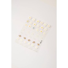 Pop Beauty Nail Art Tırnak Süsleme Sticker, Tırnak Dövmesi, Tırnak Tattoo