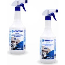Dermosept Alet Yüzey Dezenfektanı Tools Af 1000 ml - 2 Adet