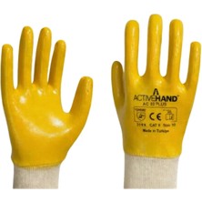 Activehand Ac-02 Plus Sarı Nitril Eldiven No.10 - x 12 Adet