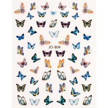 Pop Beauty Nail Art Tırnak Süsleme Sticker, Tırnak Dövmesi, Tırnak Tattoo