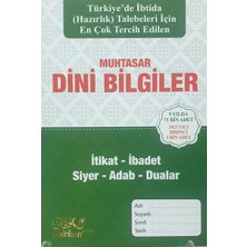 Furkan Yayınları Muhtasar Dini Bilgiler Itikad, Ibadet, Siyer, Adab, Dualar
