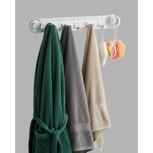 İsmiyle Al Duvar Tipi Vakumlu Askılık Şeffaf Orta Tasarımlı