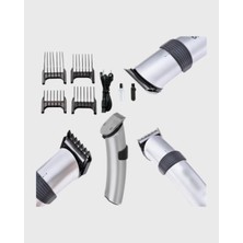 İsmiyle Al Profesyonel Şarjlı Saç ve Sakal Kesme Makinesi – Paslanmaz Çelik Bıçaklı, Ergonomik ve Sess