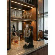 Arkt Şaraplıkzarif Kadın Şişe Tutucu Flamenko Siyah