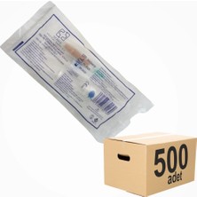 Berha Serum Seti (Infüzyon Seti) Kilitli (Vidalı Uç) Yeşil Uçlu 1 Koli (500 Adet)