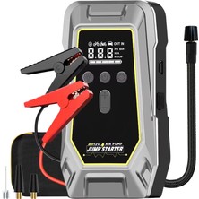 İsmiyle Al Akü Takviye Lastik Şişirme ve Powerbank Özellikli Çok Fonksiyonlu Cihaz