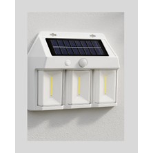 İsmiyle Al Dış Mekan Solar Duvar Lambası – 120° Hareket Algılama, 3 Işık Modu