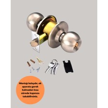 İsmiyle Al Topuzlu Kapı Kilidi