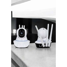 İsmiyle Al Wifi Kamera Ev Kamerası Gece Görüşlü Kablosuz Bebek Izleme Kamerası