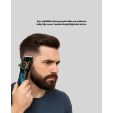 İsmiyle Al Profesyonel Saç Kesme Makinesi – 2000 Mah Şarjlı, LCD Ekranlı