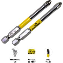 Dawreek Yuvarlak Yıldız Bist Uç PH2/75MM