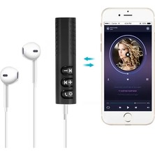 İsmiyle Al Bluetooth Aux Adaptör | 3.5mm Ses Girişi Için Kablosuz Dönüştürücü, 10M Menzil