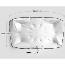 NW NessiWorld Katlanabilir Araba Ön Cam Güneşliği Şemsiye