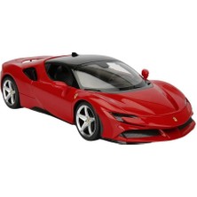 NW NessiWorld 97300 1:14 Ferrari SF90 Stradale Işıklı Uzaktan Kumandalı Araba 34 cm -