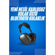 İsmiyle Al 2025 Model Kulak Üstü Kablosuz Bluetooth Kulaklık Gürültü Azalta Uzun Pil