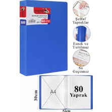 Artlantis Sunum Dosyası 80 Li 1 Paket Poşet Dosyalı Katalog Dosyası 80 Poşetli Kendinden Dosya Plastik Kapaklı