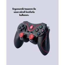 İsmiyle Al Ergonomik Tasarımlı Kablosuz Bluetooth Gamepad Titreşimli