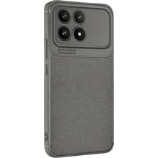 Hnrlishp Newface Xiaomi Poco F8  Auto Focus Karbon Kapak - Gri