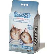 Magicsand Gold Life Premium Marsilya Sabunlu Kedi Kumu 10 l Topaklaşan İnce Taneli Koku Önleyici