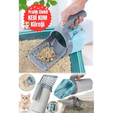 Özbience Hızlı ve Kolay Kedi Kumu Temizleme Seti, Pratik ve Hijyenik Kullanım