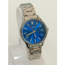 Curren Çelik Kordonlu, Kadranı Lacivert, Su Geçirmez, 2 Yıl Garantili Kadın Kol Saati