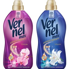 Vernel Max Aromatherapy 1440 ml Lilyum ve Orkide 2 Li Paket