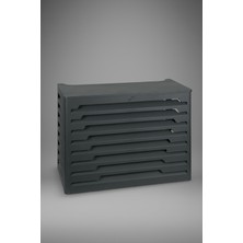 Liccia Klima Motoru/Dış Ünite Gizleme/Koruma Kafesi XS 7000 BTU - 9000 BTU 86X44X65(H) Açılı Radius