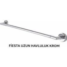 Onno Fiesta Uzun Havluluk Krom