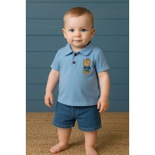 GMG Collection Baby Beyzbolbear Şort Tişört 2'li Takım