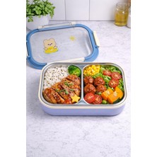 Brillant Summer Ayıcık Desenli Bölmeli Lunch Box BR-6668 21X15X8CM