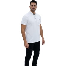 Lacaton Erkek 26-7015 Normal Beden  Polo Yaka Flota Cepli T-Shit