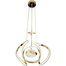 Ronisu Aydınlatma Atlas Tekli Sarkıt LED Avize