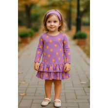 GMG Collection Baby Kız Çocuk 2-3-4-5yaş Yumuşacık Basıc Elbise