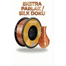 Kingroon Silk Pla Filament Bakır - High Speed (600MM/S) - Bambu Lab ve K1 Uyumlu - 1.75MM 1 kg