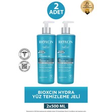 Bioxcin Hydra Yüz Temizleme Jeli 500 ml 2 Adet