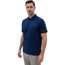 Lacaton Erkek 26-7015 Normal Beden  Polo Yaka Flota Cepli T-Shit