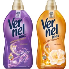 Vernel Max Aromatherapy 1440 ml Lavanta ve Amber  2 Li Paket