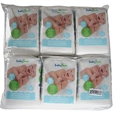 SHC4200 Babyjem Bebek Temi̇zleme Pamuğu 6'li