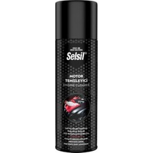 Selsil Motor Temizleme Spreyi 500 ml Şeffaf Renkli Pas Sökücü Özelliği ile Etkili Temizlik