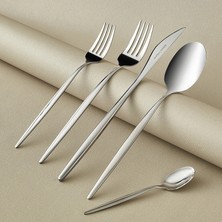 Karaca Sintra 40 Parça 8 Kişilik Çatal Kaşık Bıçak Takımı Platin