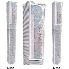 SHC4200 Halı Hurcu 2li Set Halı Hurcu Pencereli Halı Hurcu 6 M2 x 2