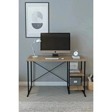 Dulgera Çalışma Masası Kitaplık Çok Amaçlı Ofis Masa