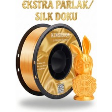Kingroon Silk Pla Filament Turuncu - High Speed (600MM/S) - Bambu Lab ve K1 Uyumlu - 1.75MM 1 kg
