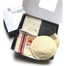 Develi 1973 Banyo & Hamam Seti Doğal Katran ve Lavanta Sabunları ile Set