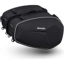 Shad Genişleyebilir Yan Çanta Seti 2 Kask Için 46-58 Lt Unıversal