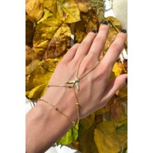 Spossy Silver Jewelry Top Zincirli Kuş Şahmeran